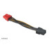 Redukce z 6pin PCIe na 8pin PCIe 2.0 - 10 cm