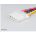 Adaptér SATA na 4pin Molex - 15 cm