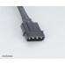 AKASA - 4-pin molex - 30 cm prodlužovací kabel