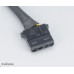AKASA - 4-pin molex - 30 cm prodlužovací kabel