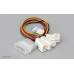 Akasa - 4-pin CPU Molex na 4 x 3-pin fan