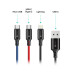 CONNECT IT Wirez 3in1 USB-C & Micro USB & Lightning, 1,2 m