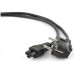 Gembird kabel napájecí (C5), 3-Pin, VDE certifikovaný, 1.8 m, černý