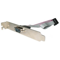 GEMBIRD Kabel prodlužovací DB9 sériový port 25 cm 10 pin se záslepkou slotu