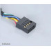 AKASA - USB kabel - 40 cm - prodlužovací interní