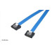 AKASA - Proslim 6Gb/s SATA3 kabel - 50 cm - modrý