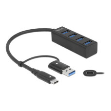 Delock Rozbočovač 4 x USB 3.2