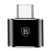 Baseus CATOTG-01 Adaptér z USB-A na USB-C Black