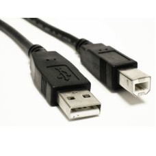 Akyga kabel USB 2.0 A-B 5.0m/černá