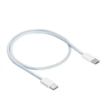 Akyga Kabel USB-C / USB-C 2.0 60W, bílá  50cm