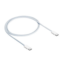 Akyga Kabel USB-C / USB-C 2.0 60W, bílá  1m