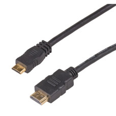 Akyga Kabel HDMI 1.4 (M)/mini-HDMI 1.4 (M), 1m