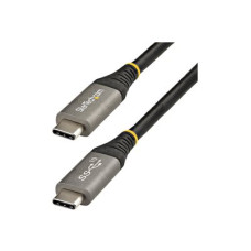 StarTech.com 3ft (1m) USB C Cable 10Gbps, USB-IF Certified USB-C Cable, USB 3.1/3.2 Gen 2 Type-C Cable, 100W (5A) Power Delivery Charging, DP Alt Mode, USB C to C Cord, Charge & Sync
