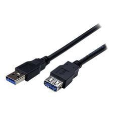 StarTech.com 2m Black SuperSpeed USB 3.0 Extension Cable A to A