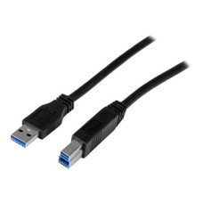 StarTech.com 2m 6 ft Certified SuperSpeed USB 3.0 A to B Cable Cord