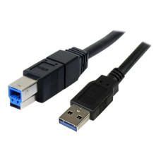StarTech.com 3m Black SuperSpeed USB 3.0 Cable A to B M/M