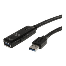 StarTech.com 32.8 ft Active USB 3.0 Extension Cable with AC Power Adapter