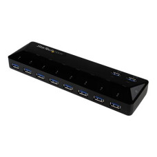 StarTech.com 10 Port USB 3.0 Hub with Charge & Sync Ports