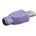 PremiumCord Redukce USB male - PS/2 female