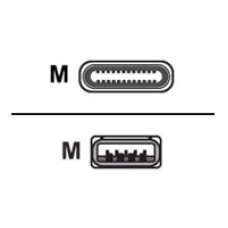 Huddly Kabel USB USB typ A (M) do