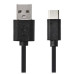 NEDIS kabel USB 2.0/ zástrčka USB-C - zástrčka USB-A/ černý/ 2m