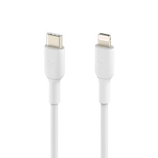 Belkin Lighting to USB-C kabel, 2m, bílý