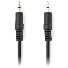 NEDIS stereo audio kabel s jackem/ zástrčka 3,5 mm - zástrčka 3,5 mm/ černý/ 10m