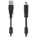 NEDIS kabel USB 2.0/ zástrčka USB-A - zástrčka UC-E6 8-Pins/ pro fotoaparát Panasonic, Fujitsu, Kodak atd./ černý/ 2m