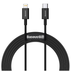 Baseus Datový kabel Superior Series USB-C/Lightning 20W 2m černý