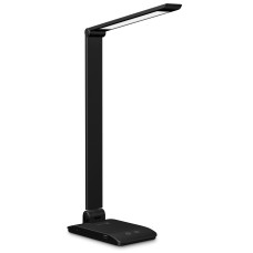 CONNECT IT BRIGHT stolní LED lampička, USB-A výstrup, ČERNÁ
