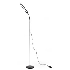 PLATINET stojací lampa SIGNUS 10W 84 LED 500 lumenů, černá