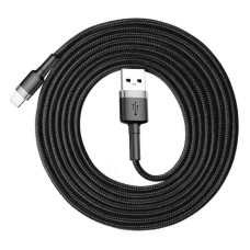 Baseus datový kabel Cafule Lightning 2m 1,5A šedo-černý