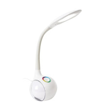 PLATINET DESK LAMP 7W + NIGHT LIGHT WHITE