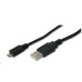 PremiumCord Kabel micro USB 2.0, A-B 5m, černá