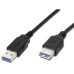 PremiumCord prodlužovací USB 3.0 kabel 0,5m