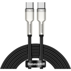 Baseus Datový kabel Cafule USB-C/USB-C 2m 100W černý
