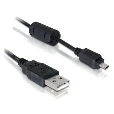 Delock kabel USB 2.0 k fotoaparátům Nikon 8pin UC-E6 USB 1,83m