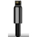 Baseus CALWJ-01 Tungsten Gold Kabel Lightning 2.4A 1m Black