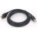 Kabel USB A-A 3m 2.0 prodlužovací HQ Black