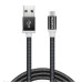 ADATA Micro USB kabel pletený 1m černý