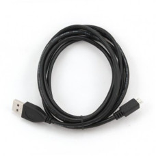 Kabel USB A-B micro, 1m, 2.0, černý, high quality