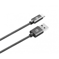 ALIGATOR PREMIUM Datový kabel 2A, USB-C černý