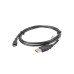 LANBERG Kabel USB 2.0 AM/Micro, 1m, černý