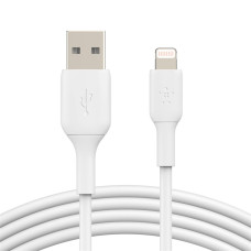 BELKIN kabel USB-A - Lightning, 1m, bílý