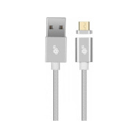 TB Touch magnetický kabel Micro USB stříbrný 1m