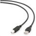 Kabel CABLEXPERT USB A-B 4,5m 2.0 HQ Black, zlacené kontakty