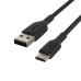 Belkin USB-C kabel, 1m, černý - odolný