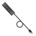 AXAGON HUE-S2BL, 4x USB3.0 CHARGING hub 1.2m kabel, micro USB nap. konektor