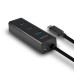 AXAGON HUE-S2C,Type-C 4x USB3.0 CHARGING hub, microUSB nap. konektor