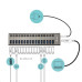 i-tec USB 3.0 Charging HUB 16 port + Power Adapter 90W